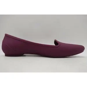 Crocs Iconic Purple Flats Women's